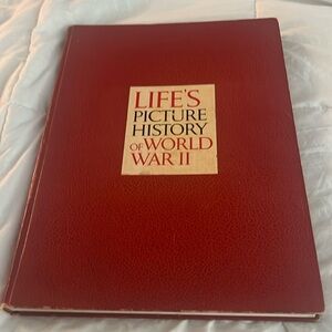 Life's Picture History of World War II Large Hardcover Vintage 1950